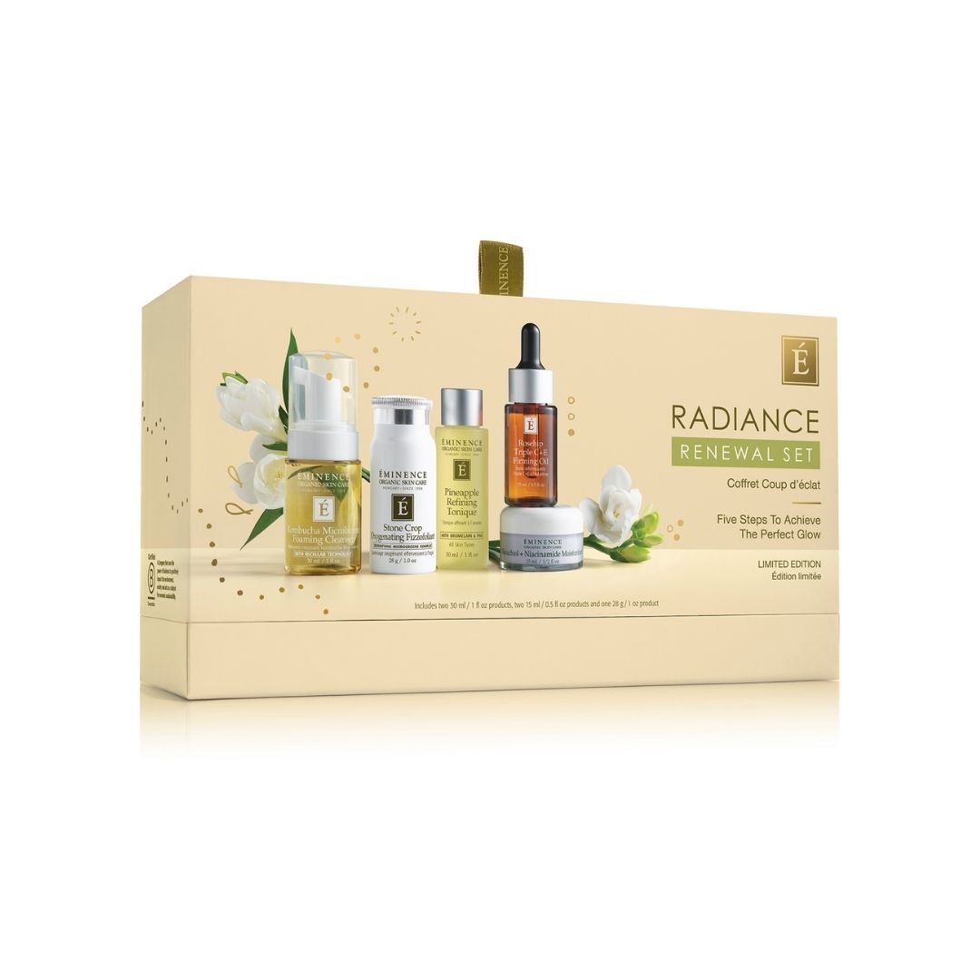 Éminence Radiance Renewal Set – setverpakking voorzijde